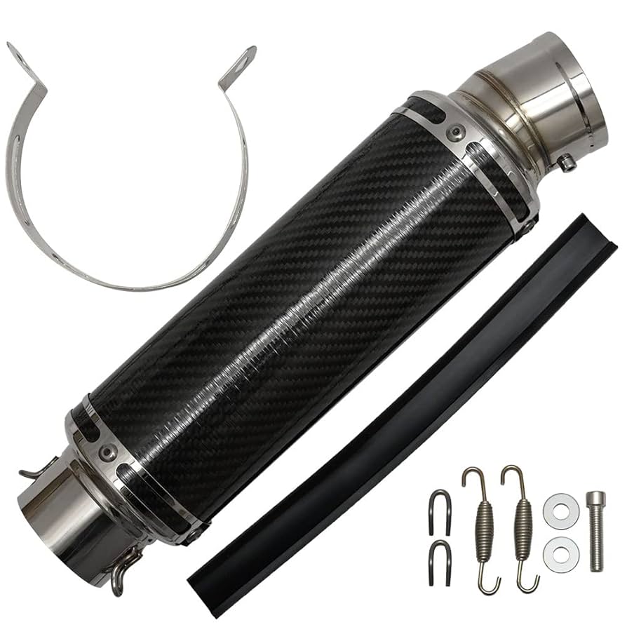 Amazon | 60.5mm 60.5φ 全長360mm 汎用 マフラー スリップオン